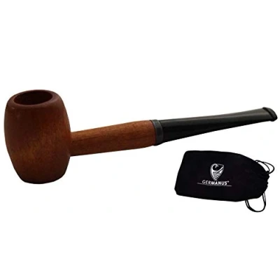 Afbeelding van Fluitje Classic, recht tabakspijp incl. pijpenzakje