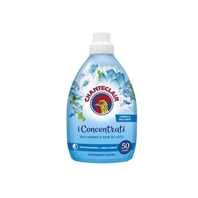 Afbeelding van 3x CHANTECLAIR i Concentrati Ammorbidente Sublime Sali Marini e Fior di Loto zeezout en lotusbloem wasverzachter 1000 ml lang aanhoudende geur 50 wasmiddelen wasmiddel