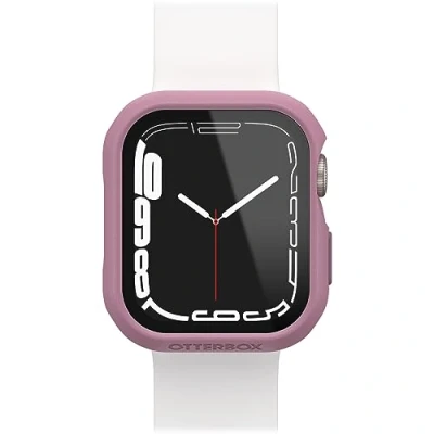 Afbeelding van OtterBox Eclipse Watch bumper met geïntegreerde glazen schermbeschermer voor Apple Series 9/8/7 41mm, gehard glas, valbestendig, slanke beschermhoes Watch, Rose