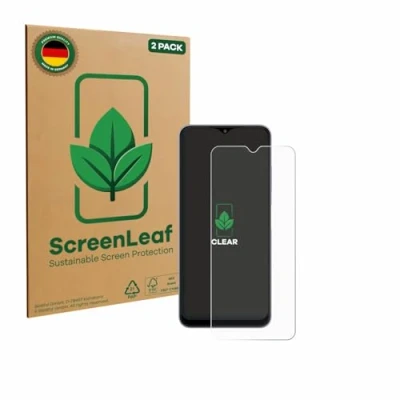 Afbeelding van ScreenLeaf Screenprotector voor Samsung Galaxy A22 5G Duurzame schermbescherming Folie Beschermfolie transparant (2 Stuks)