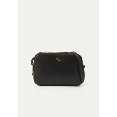 Afbeelding van Calvin Klein Hardware Monogram Schoudertas, Dames, Maat: One Size, Black