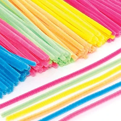 Afbeelding van Baker Ross FE482 Neon Pijpenragers Knutsel set Pak van 120, Draad, Kaarten Maken Benodigdheden, Kinder materialen, Versiering voor Knutselen