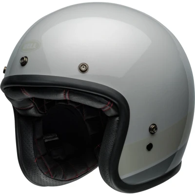 Afbeelding van Bell Custom 500 Silver Flake Open Face Helmet M Maat Helm