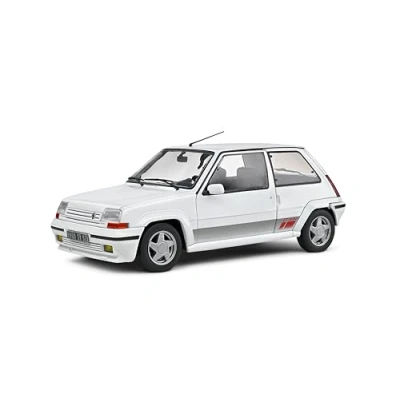 Afbeelding van SOLIDO 1:18 Renault 5 GT Turbo MK2 wit 1989