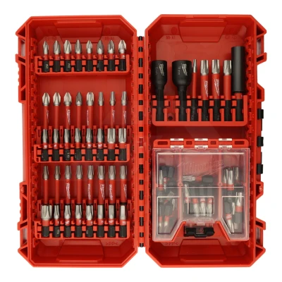 Afbeelding van Milwaukee Shockwave Bitset 75 Delig (PH,PZ,TX,HEX,Dop)
