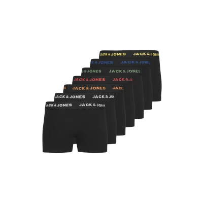 Afbeelding van Jack &amp; Jones Junior Jacbasic Trunks 7 PACK Onderbroeken voor kinderen, Maat: 128, Black