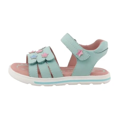 Afbeelding van Lurchi Carin Sandalen voor kinderen, Maat: 27, Mint/turquoise Hoogwaardig imitatieleer