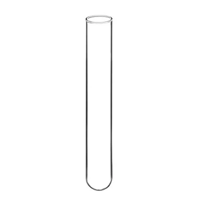 Afbeelding van stonylab 20 Stuks Borosilicaatglas Ronde Bodem Reageerbuizen, mm OD X 150 Lengte (Verpakking van 20)
