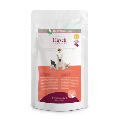 Afbeelding van Herrmann&#039;s Adult hond Hert met aardappel 150 gr. per 15 stuks