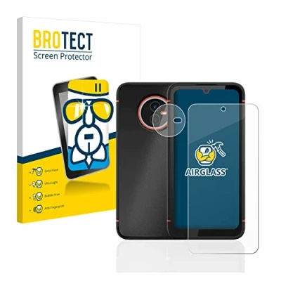 Afbeelding van BROTECT Glas Screen Protector voor Gigaset GX4 / Pro (Voor+Camera) Schermbeschermer [9H Hardheid, Beschermglas Folie niet Gehard Glas]