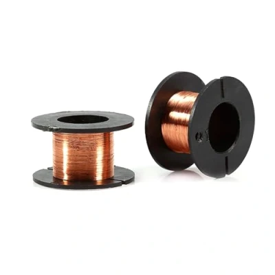Afbeelding van 5 stuks 0,1 mm geëmailleerde draad koperen wikkeldraad gelakt reparatiedraad lengte 15 m