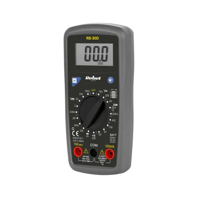 Afbeelding van Rebel Tools RB 30D Universele meter / Inclusief meetsnoeren