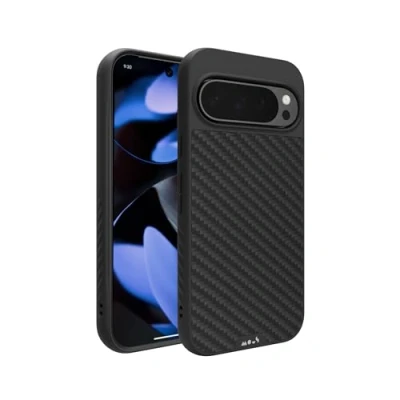 Afbeelding van Mous voor Google Pixel 9 Pro XL Case MagSafe Compatibel Limitless 5.0 Carbon Fibre Beschermende Schokbestendige Telefoonhoes