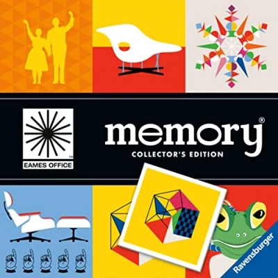 Afbeelding van Ravensburger Collectors&#039; memory® EAMES 27377 Das weltbekannte Gedächtnisspiel mit einzigartigen Bildern des Designerpaares Ray und Charles Eames, ein besonderes für Kunst Liebhaber