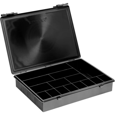 Afbeelding van raaco ESD Assorter 4 15 Assortimentsdoos (l x b h) 338 260 57 mm Aantal vakken: Vaste onderverdeling Inhoud 1 stuk(s)