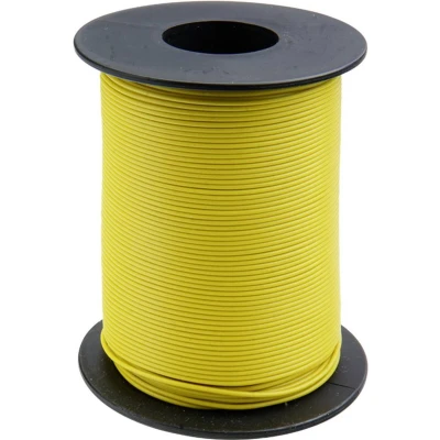 Afbeelding van Donau Elektronik 125 S50 3 Draad 1 x 0.25 mm² Geel 50 m