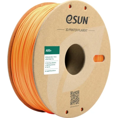 Afbeelding van eSUN 3D printer Filament ABS+ 1,75mm Oranje 1kg