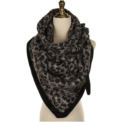 Afbeelding van Omslagdoek/Vachtsjaal La Parva Black Panter Herfst/Winter