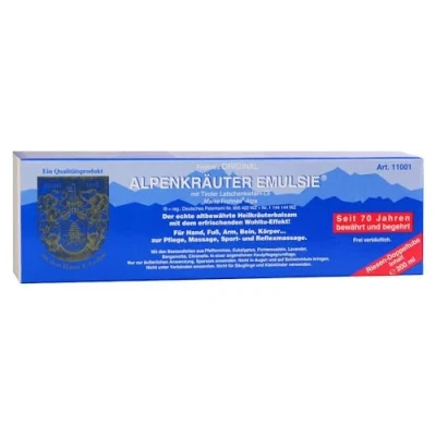 Afbeelding van Alpenkruiden, emulsie, reuzenube, 200 ml. Frohne