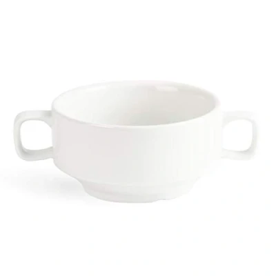 Afbeelding van Olympia Whiteware stapelbare soepkop 40cl (6 stuks)