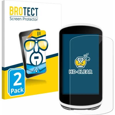 Afbeelding van BROTECT (2 Stuks) Schermbeschermer voor Garmin Edge 1030 Screen Protector Transparant