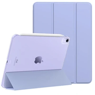 Afbeelding van MoKo for iPad Air 6th Generation 11 Inch Case M2 2024/ 5th Gen 2022/ 4th 2020,iPad 11&#039;&#039; with Translucent Hard Back Cover,iPad 6/5/4 Case,Lavender Purple