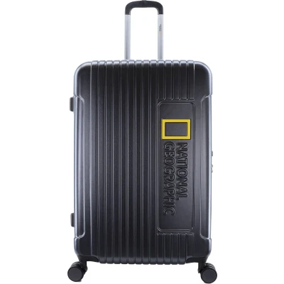 Afbeelding van National Geographic Harde Koffer / Trolley Reiskoffer 77 cm (Extra Large) Canyon Metallic Zwart