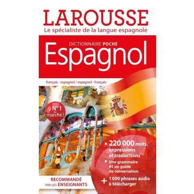 Afbeelding van Dictionnaire Larousse poche Espagnol: français espagnol/espagnol