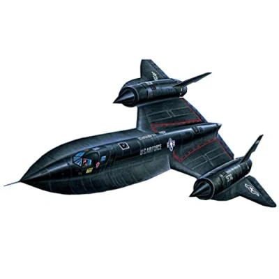 Afbeelding van 1:72 Academy 12448 Lockheed SR 71 Blackbird Limited Edition Plastic Modelbouwpakket