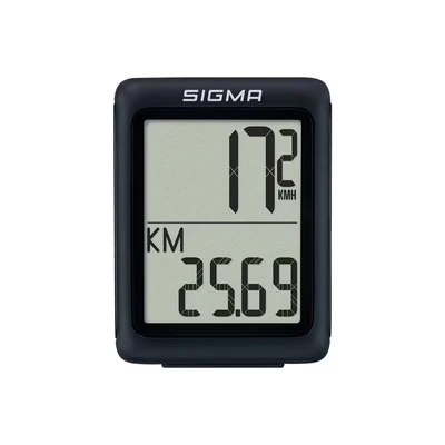 Afbeelding van Sigma BC 5.0 WR fietscomputer bedraad BikeTotaal.nl Zwart