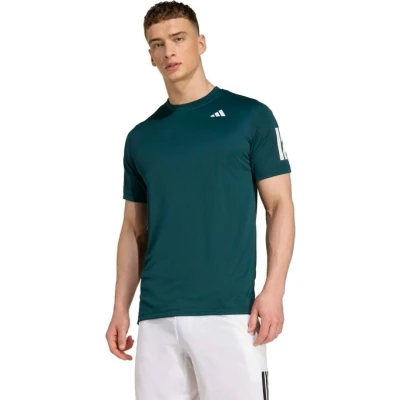 Afbeelding van adidas Performance CLUB 3 Stripes TEE Sport Tshirt, Heren, Maat: XL, Aurora ivy