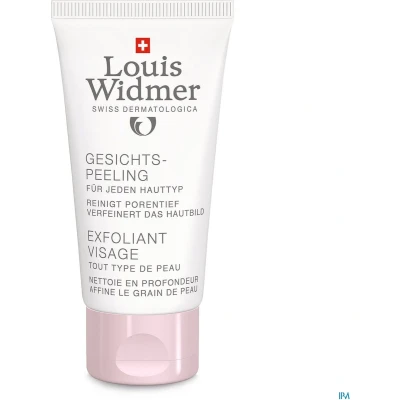 Afbeelding van Louis Widmer Gezichtspeeling Parfumvrij 50ml