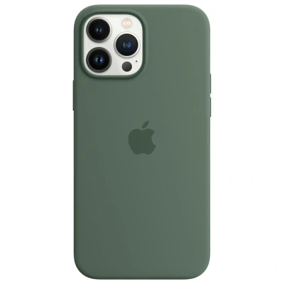 Afbeelding van Apple origineel Silicone MagSafe Case iPhone 13 Pro Max Eucalyptus MN6C3ZM/A