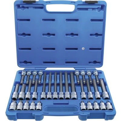Afbeelding van BGS Dopsleutelbitset 1/2&quot; Torx Plus met boring TPS20 TPS70, 32 delig