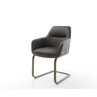 Afbeelding van sledemodel Pejo Flex vlak afwerking met titaniumeffect antraciet vintage