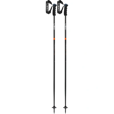 Afbeelding van Skistok Leki Neolite Airfoil Black Dark Anthracite Neon Orange 125 cm