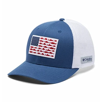 Afbeelding van Columbia Unisex PFG Fischflagge Mesh Ballkappe Hoch Cap