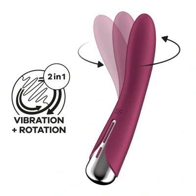 Afbeelding van Spinning Vibe 1 Rotating G Spot Vibrator Red