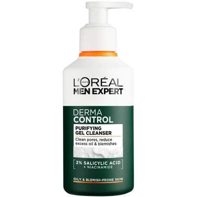 Afbeelding van L&#039;Oréal Paris Men Expert De Derma Control Purifying gel cleanser 260 ml