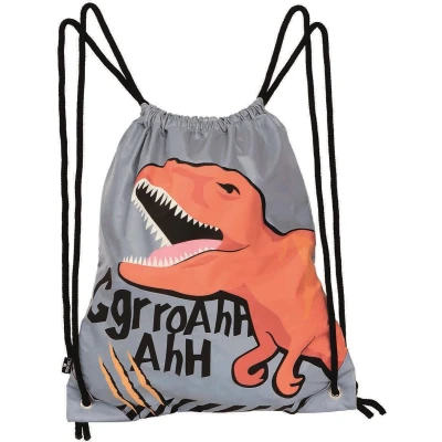 Afbeelding van Moses Gymtas Dino Junior 39 X 34 Cm Polyester Grijs/oranje