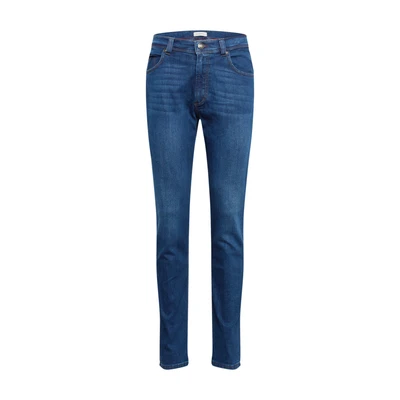Afbeelding van Bugatti Heren Jeans Regular Fit Five Pocket Denim Katoen Stretch, blauw (donkerblauw 373), 31W / 32L