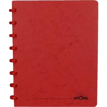 Afbeelding van Atoma schrift, ft A5, 144 bladzijden, commercieel geruit, rood