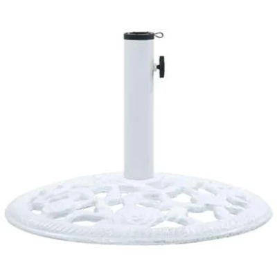 Afbeelding van Parasolvoet 12 kg 48 cm gietijzer wit