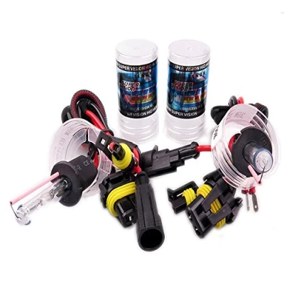 Afbeelding van PolarLander DC12V 2 PCS 35W 6000K Car Xenon lamp Intensity Discharge HID lampen Kit H3.