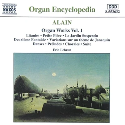 Afbeelding van Eric Lebrun Alain: Organ Works 1 (CD)