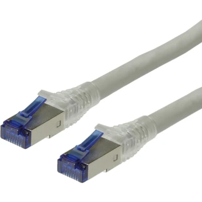 Afbeelding van ROLINE patchkabel Cat.6A (Klasse EA) S/FTP (PiMF), massief, LSOH, grijs, 50 m