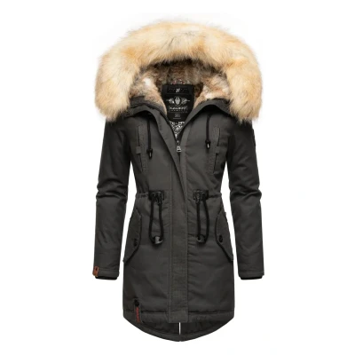 Afbeelding van Navahoo Bombii Winterjas, Dames, Maat: XS, Dark grey