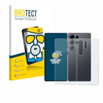 Afbeelding van BROTECT Screenprotector voor Samsung Galaxy S25 Ultra (Voor+Achter) Folie Beschermfolie Beschermglas matte