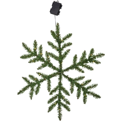 Afbeelding van STAR TRADING LED buitendecoratie Snowflake, op batterijen
