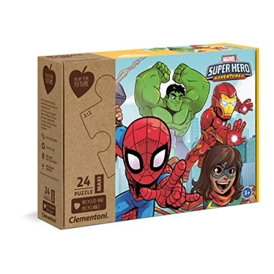 Afbeelding van Play for Future Maxi Puzzel Superhelden, 24st.